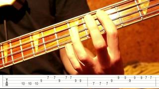 The Drums  quotMoneyquot Bass Tutorial [upl. by Nunnery960]