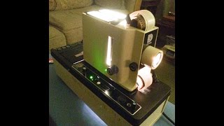 Dukane Micromatic II Filmstrip Projector  Cleaning and Operating [upl. by Therine]