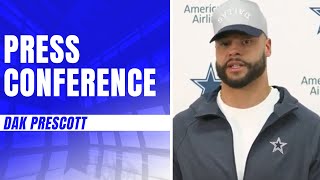 Dak Prescott Press Conference  Dallas Cowboys 2022 [upl. by Petunia]