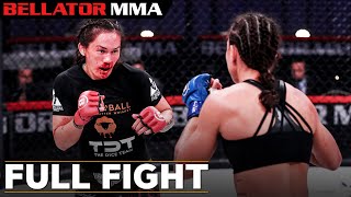 Full Fight  Juliana Velasquez vs IlimaLei MacFarlane  Bellator 254 [upl. by Aneg237]