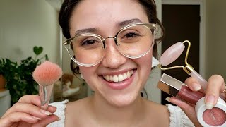 ASMR Friend Pampers You ⛅ Tingly Spa amp Makeup Layered Sounds [upl. by Allrud]