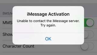 How To Fix imessage That Wont Activate On iOS [upl. by Ahseila]