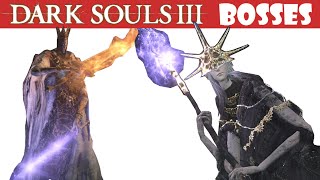 Dark Souls 3 guia PONTIFICE SULYVAHN y ALDRICH EL DEVORADIOSES  Trucos para matar estos bosses [upl. by Toile]