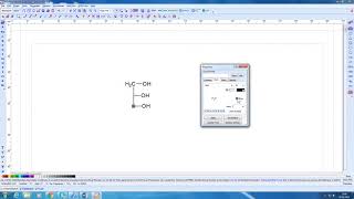 How to draw Fischer projections using ChemSketch [upl. by Yendroc]