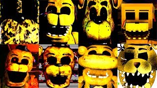 20 GOLDEN FREDDY JUMPSCARES  FNAF amp more [upl. by Gnouhp]