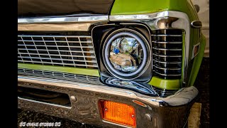 LED Headlights Installed on the 1971 Nova [upl. by Anaynek]