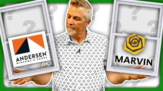 Head To Head Andersen Windows VS Marvin Windows [upl. by Manouch]