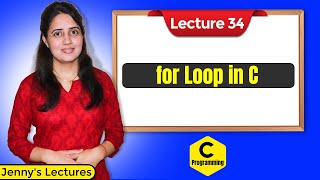 C34 For loop in C  C Programming Tutorials [upl. by Nawram525]