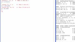 Working with Probability Distributions in R [upl. by Lenehc]