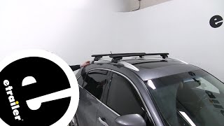 etrailer  HandsOn with the Thule WingBar Evo Roof Rack for Naked Roofs [upl. by Fredrick973]