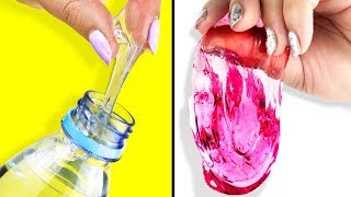 HAZ SLIME DE AGUA 💦 Probando Recetas SIN BORAX [upl. by Thor]