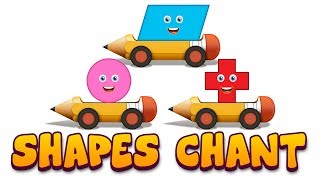 Shapes Chant  Shapes for Children  2d Shapes  Shapes Song [upl. by Laius483]