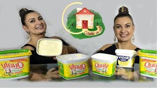 COMO FAZER MARGARINA COM APENAS 1 INGREDIENTE  1 POTE VIRAR 2 [upl. by Simmie]