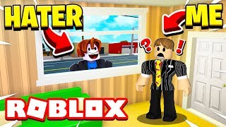 This CREEPY HATER Was OUTSIDE My WINDOW Roblox [upl. by Rosabelle173]