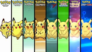 Evolution of Pokémon Evolution Animations 19962019 [upl. by Slifka]