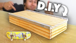 HOW TO MAKE A FINGERBOARD LEDGE [upl. by Ahsihat]