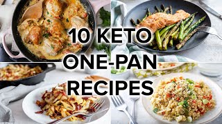 10 Keto OnePan Recipes with Easy Cleanup [upl. by Farr]