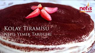 Kolay Tiramisu  Nefis Yemek Tarifleri [upl. by Eisserc]