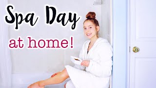 DIY Spa Day Relaxing Pamper Routine at Home [upl. by Ehttam63]