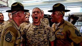 USMC Drill Instructors • Get Ready For Screaming [upl. by Marina]