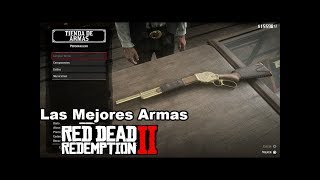 Las Mejores Armas Red Dead Redemption 2 [upl. by Eerac]