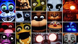 FNAF VR Help Wanted  All Jumpscares [upl. by Refotsirk998]