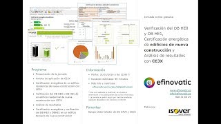 CE3X para edificios nuevos certificación y verificación [upl. by Kelly]