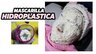 Como hacer una Mascarilla Hidroplastica y Limpieza facial Basica paso a paso [upl. by Melak]