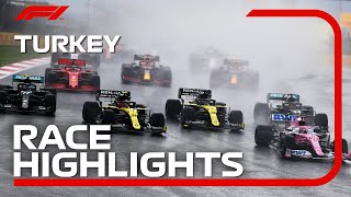 2020 Turkish Grand Prix Race Highlights [upl. by Ecniv770]