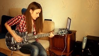 Slash  Anastasia guitar cover by Marina Andrienko [upl. by Oilime884]