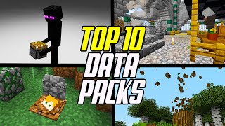 Top 10 Best Minecraft Data Packs [upl. by Riva520]