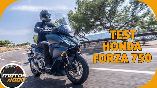 Test Honda Forza 750  Motosx1000 [upl. by Aika]