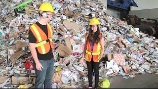 Tour of Londons Recycling Centre [upl. by Ender]