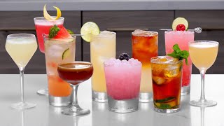 10 Easy Cocktails To Make At Home [upl. by Osnola910]