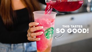 ICED STARBUCKS DRINKS you can make AT HOME [upl. by Brion]