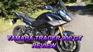 ★ 2019 YAMAHA TRACER 900 GT REVIEW ★ [upl. by Darahs]