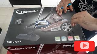 unboxing Aspirateur San sac topmatic 1400w and How to install [upl. by Tjon]