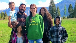 Family Gives Full Tour of Their 20 Acre Off Grid Property In North Idaho [upl. by Morril]