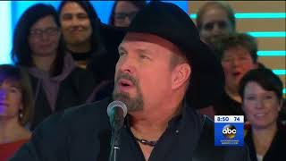 HD Garth Brooks  The Dance Live On GMA 11202017 [upl. by Warford758]