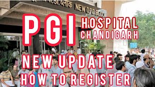 PGI 💉💊hospital Chandigarh  full information in details  Registration [upl. by Fasa]