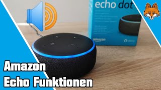 Amazon Echo Funktionen  Die 17 wichtigsten Alexa Skills ❌ [upl. by Shepp772]