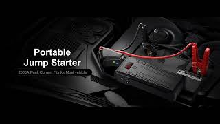 POWESU Portable Car Jump Starter [upl. by Yrokcaz122]