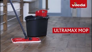 How to clean your floors with the Vileda UltraMax Mop and Bucket [upl. by Sualakcin]