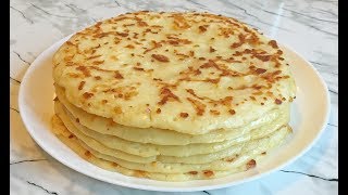 СУПЕР БЫСТРОЕ ЛЕНИВОЕ ХАЧАПУРИ НА СКОВОРОДЕ ЗА 5 МИНУТ  Lazy Khachapuri [upl. by Kcerred153]