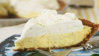 Key Lime Pie Recipe Demonstration  Joyofbakingcom [upl. by Oria]