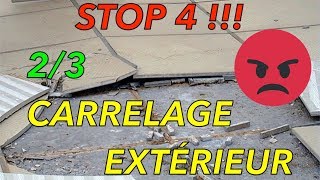 COMMENT CARRELER UNE TERRASSE EN BÉTON ARMÉ  SIR 4 23 [upl. by Mak]