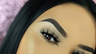 Easy Eyebrow Tutorial For Beginners [upl. by Sarilda]