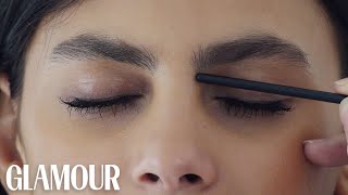 How to Shape Your Eyebrows  Glamour [upl. by Aromas]