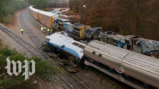 What we know about Amtraks deadly South Carolina collision [upl. by Eelnodnarb]