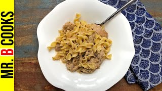 Slow Cooker Chicken Stroganoff Recipe  Crockpot Dinner Recipes [upl. by Dumanian]